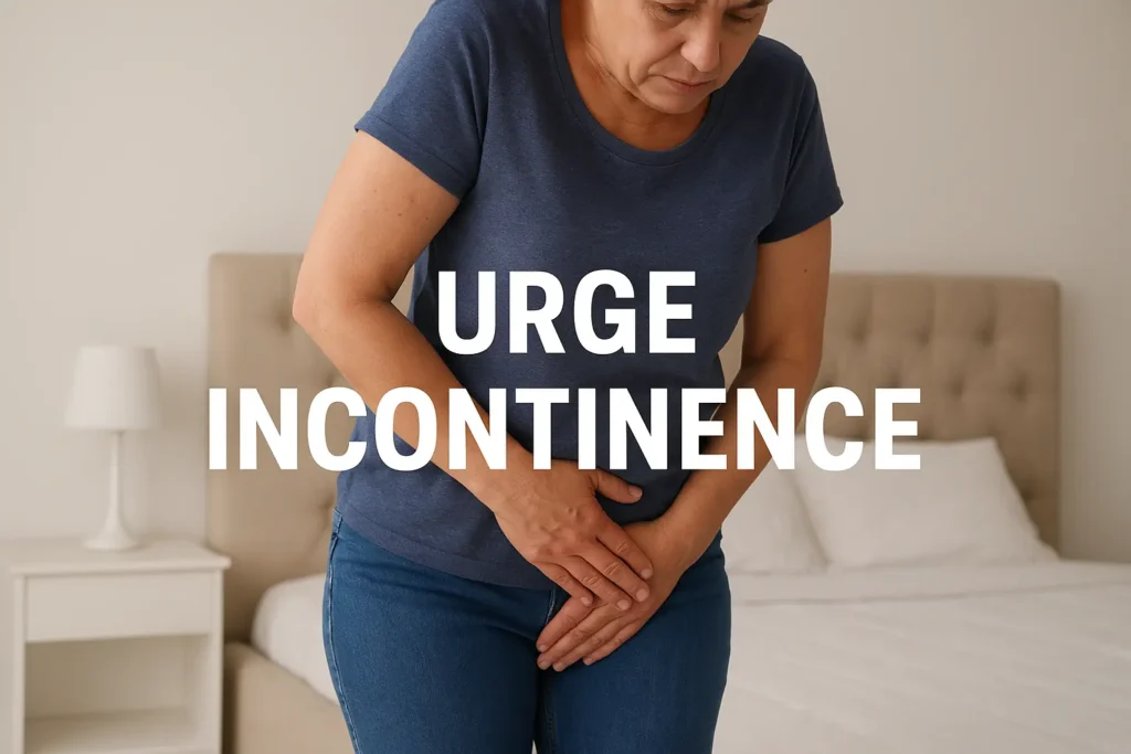 how to manage urge incontinence Holmes Chapel symptoms
