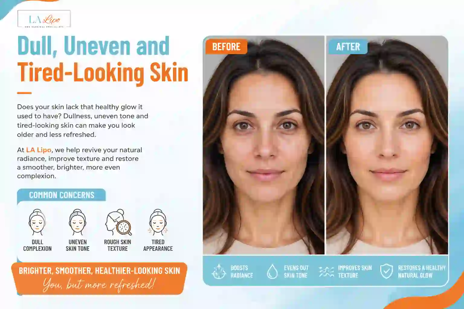 Sign #5: Dull, Uneven and Tired-Looking Skin Holmes Chapel